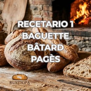 RECETARIO 1: BAGUETTE, BÂTARD, PAGÈS
