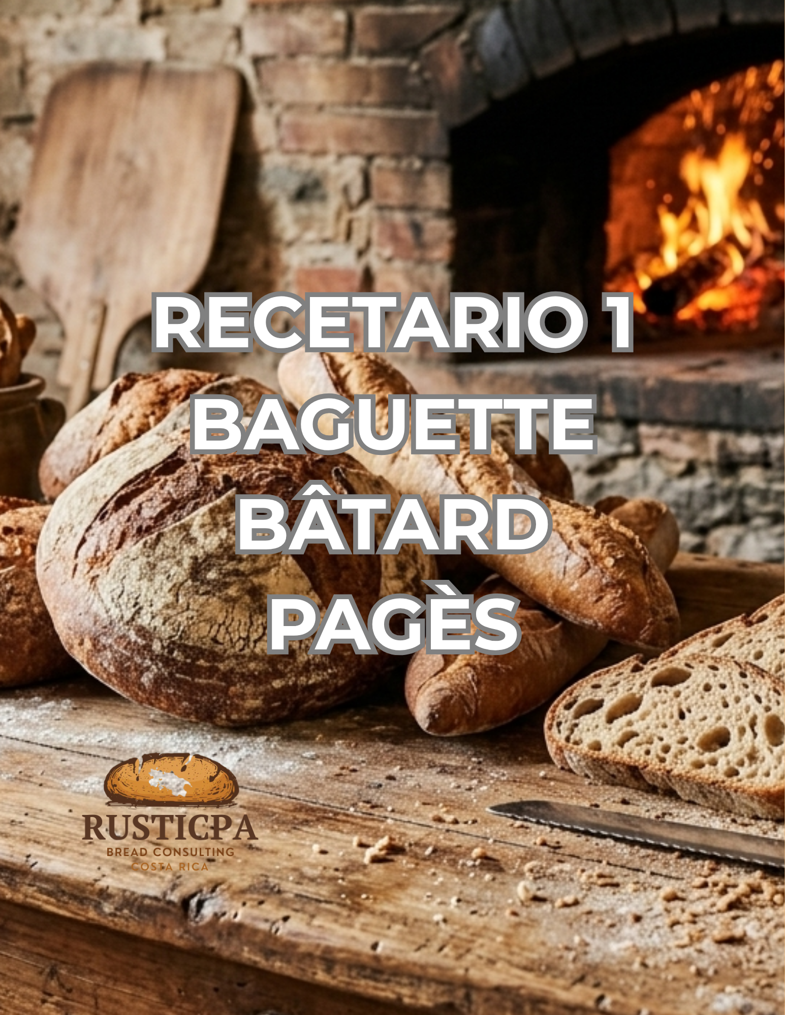 RECETARIO 1: BAGUETTE, BÂTARD, PAGÈS